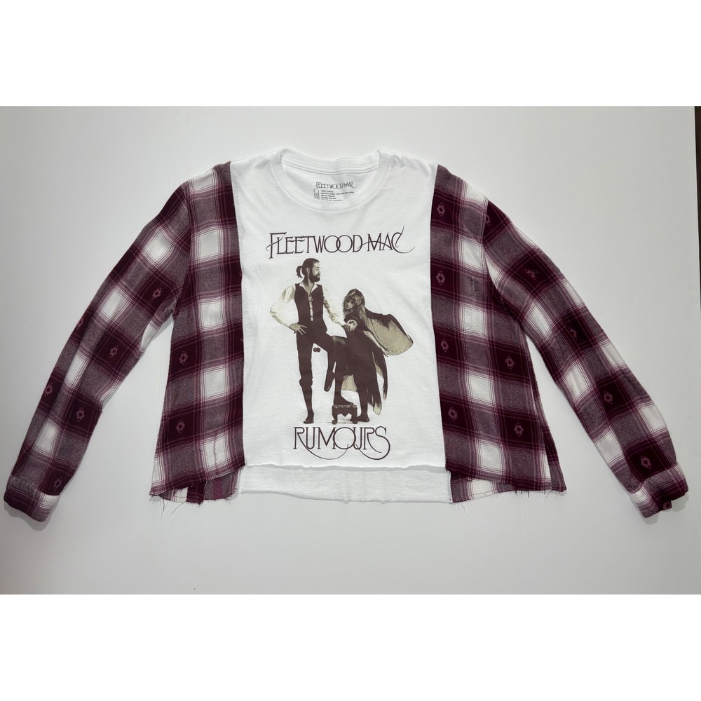 Fleetwood‎ Mac Teeshirt and Flannel campfire shirt. - Picture 2 of 10